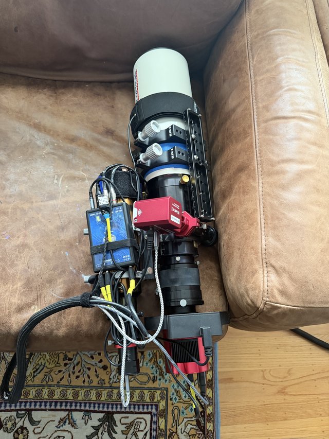 Astrophotography Telescope Setup Ready for Observation