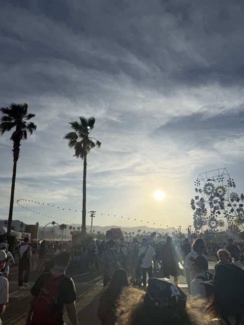Sunset at the Fest
