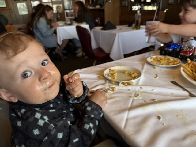 Messy Moments at Lunch