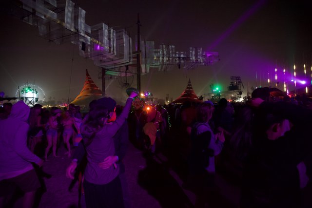 Nighttime Festival Rave