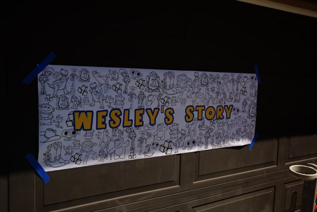 Wesley's First Milestone Celebration