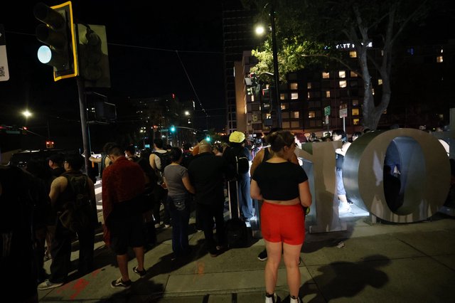 Night Crowd Lines Up Outside Wobbleland Festival 2026