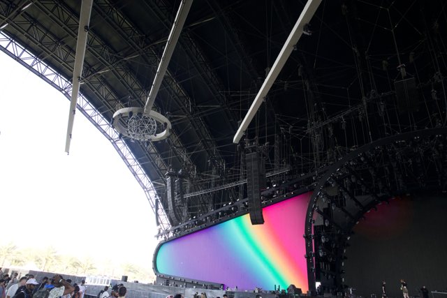 Radiant Stage Spectrum at Coachella 2024