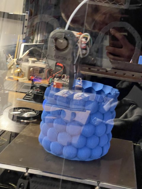 Blue Top Bomb Golf Ball