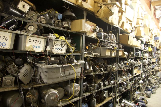 A Multitude of Machinery and More in the Massive Warehouse