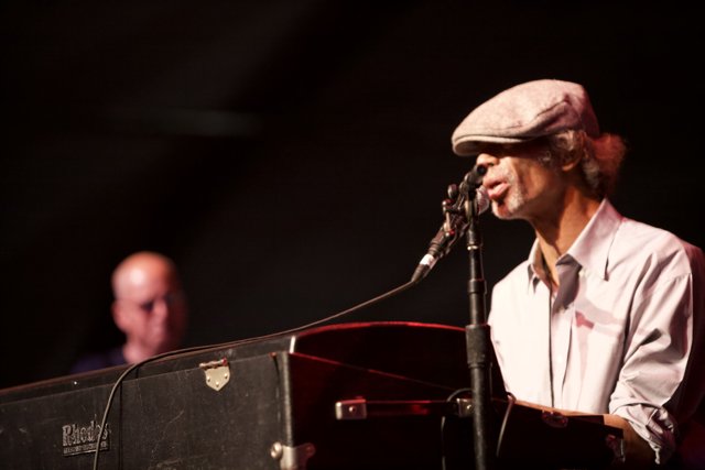 Keyboard Soloist in his Signature Hat