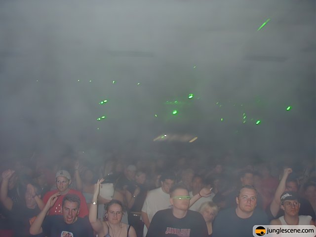 Nightclub Crowd at Audiotistic 2002