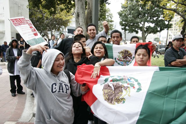 Mexican pride on display during 2006 school walkout