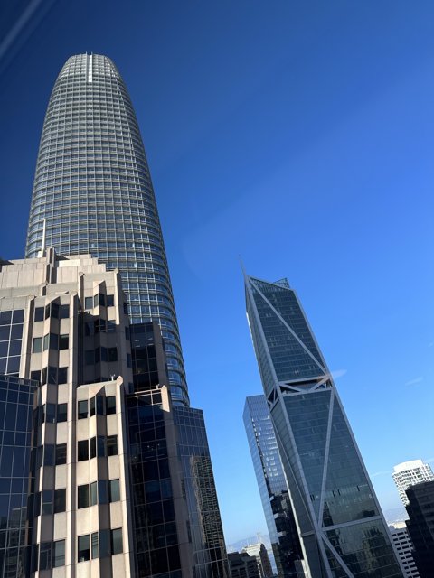 Skyscrapers Embracing the Blue - San Francisco, 2023