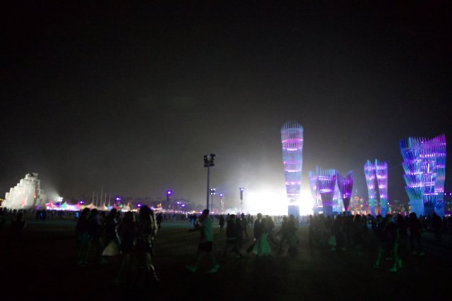 Electric Nights: Urban Aura at Coachella 2024