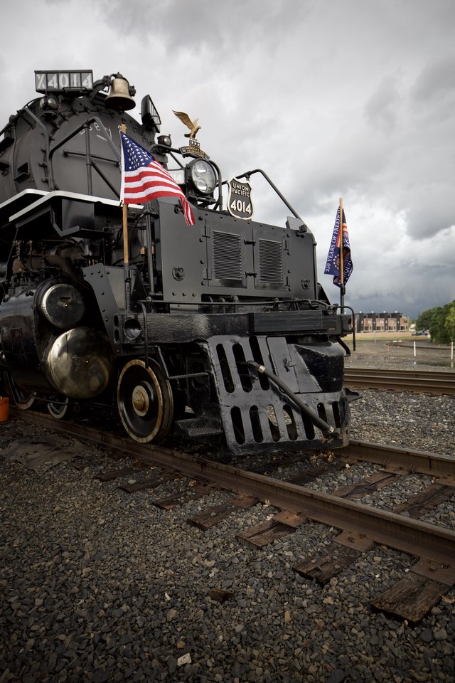 Union Pacific Big Boy Locomotive 4014 on Display