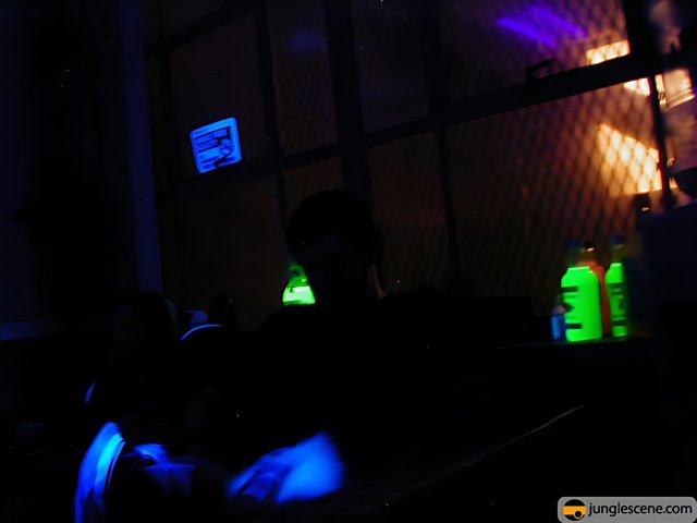 Neon Nights at the Nightclub