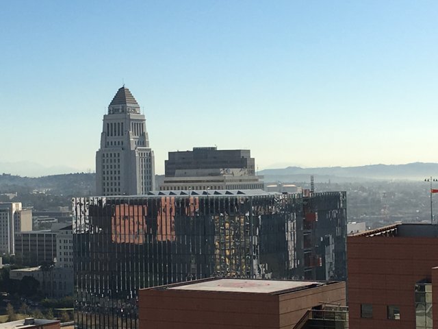 A High Rise View of the Los Angeles Metropolis
