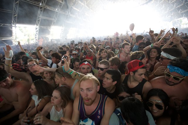 Grooving with the Crowd at Coachella