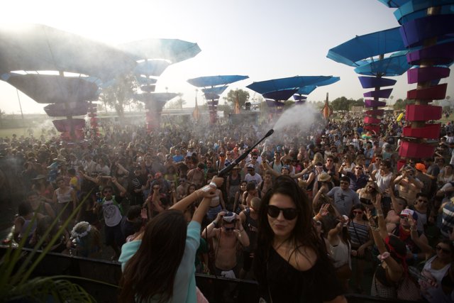 Smoke Filled Fun at Coachella Music Festival