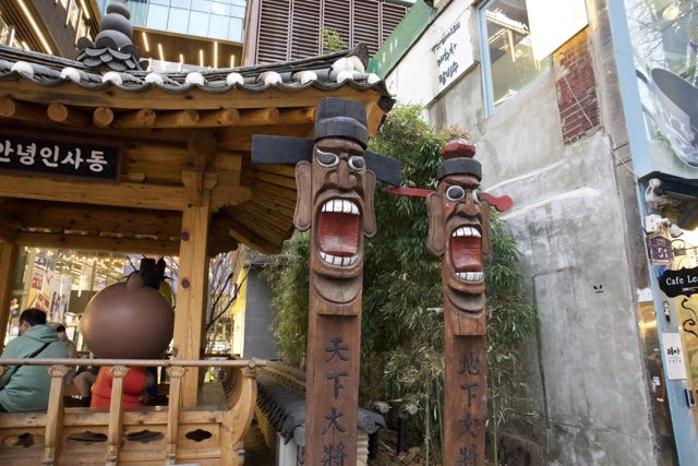 Symbolic Totem Guards of Korea