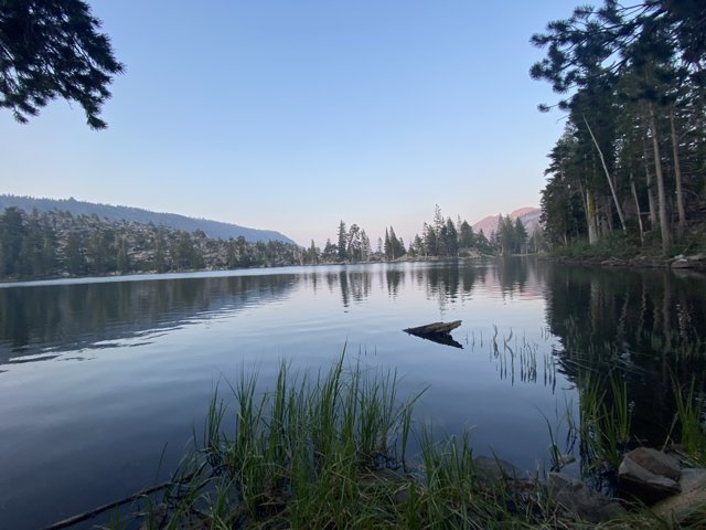 Serene Dusk at Desolation Lake