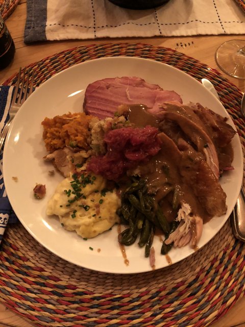 Hearty Thanksgiving Meal