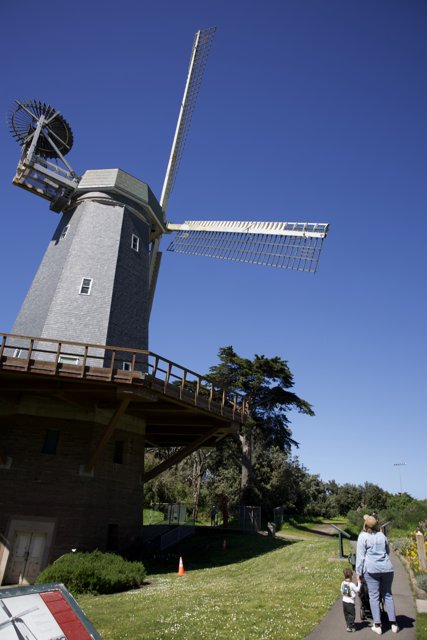 Windmill Watchers at Golden Gate Park