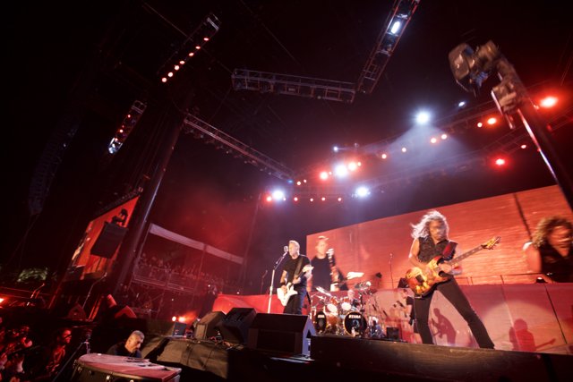 Big Four Festival: James Hetfield Shining on Stage