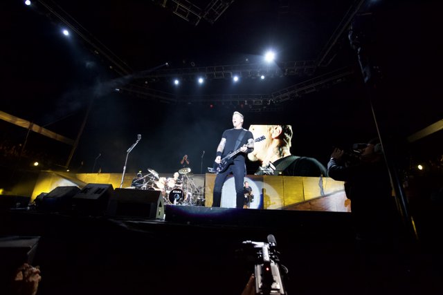 James Hetfield Rocks the Stage at Big Four Festival