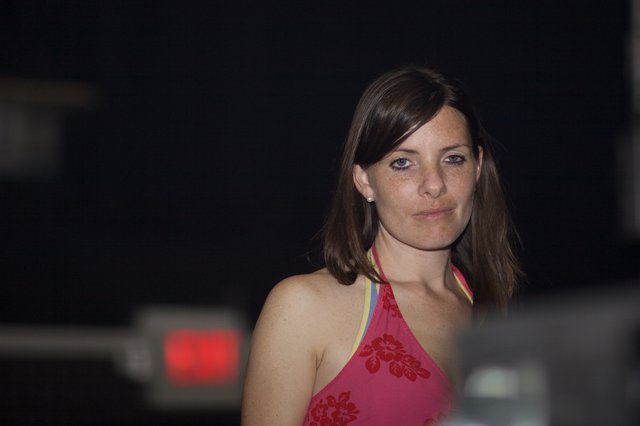 Penelope's Gaze in Darkened Event Space