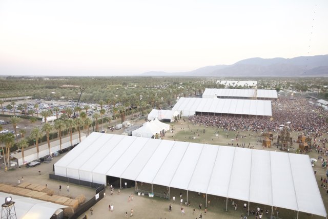 The Great Tent at Coachella
