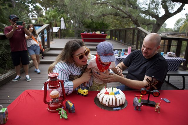 Birthday Joy on the Porch