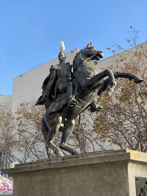 Monumental Equestrian Statue in San Francisco