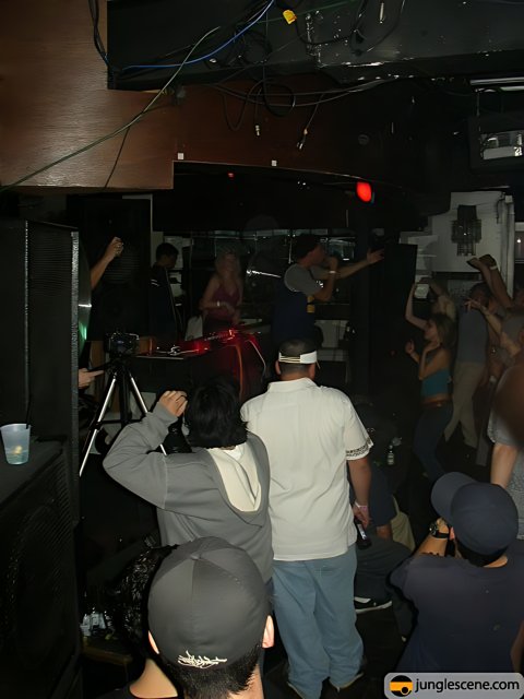 Nightclub Crowd with DJ