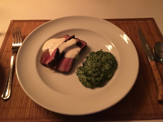 Steak and Sauce Platter