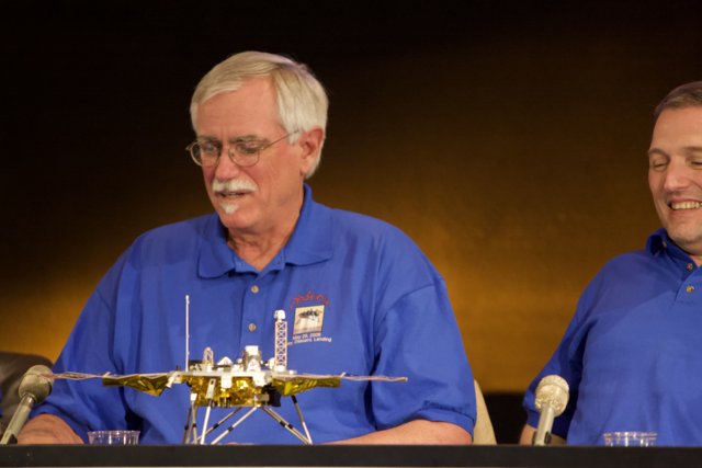 Exploring Space: Two Men and a Model Spacecraft
