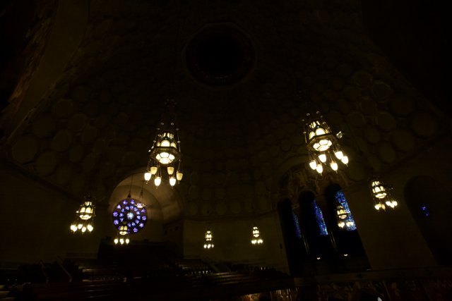 Illuminated Beauty of Wilshire Temple