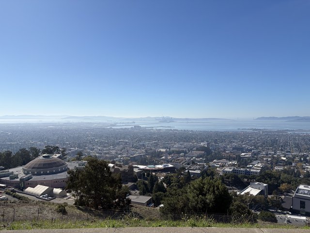 Panoramic View of Berkeley and San Francisco Bay