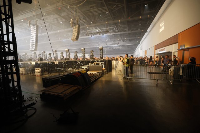Backstage View of Wobbleland 2026 Festival Crowd