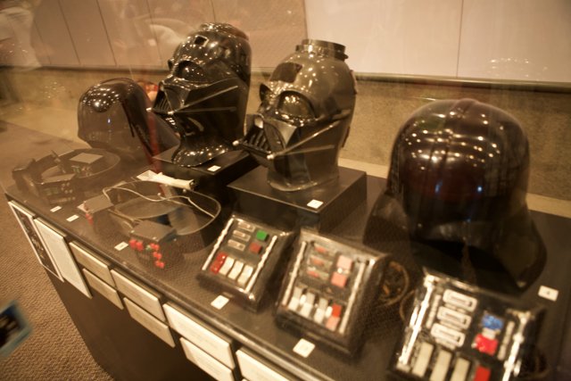 Star Wars Con Memorabilia Display