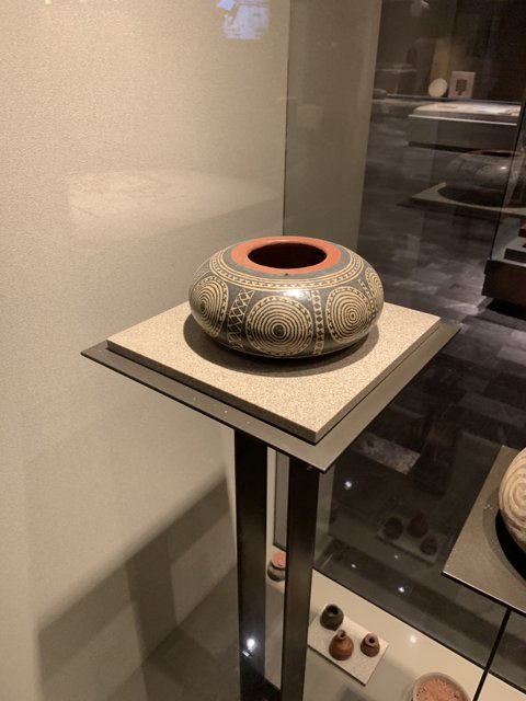 Pottery Vase on Display