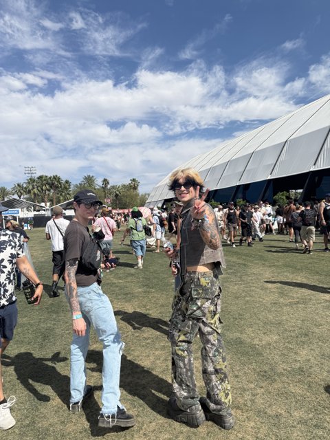 Festival Vibes Under the Desert Sky