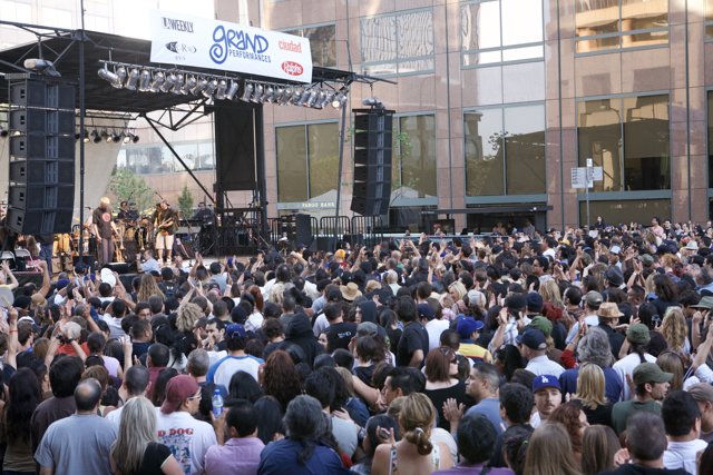 Crowds Energized by Ozomatli Concert