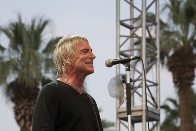 Musician Paul Weller performs at Coachella 2009