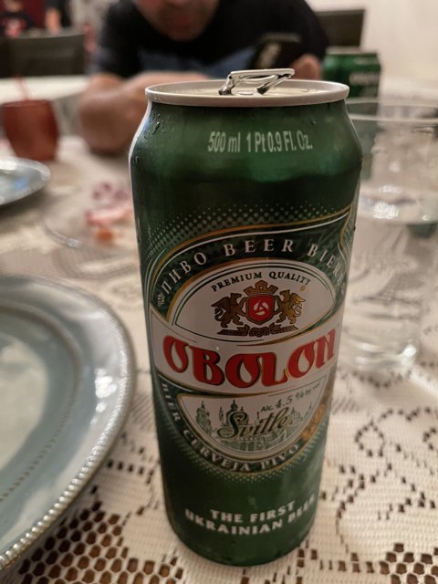 Refreshing Lager on the Table