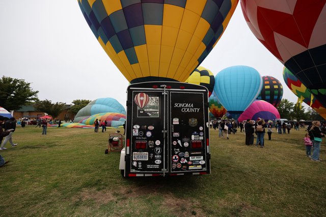 Sonoma County Hot Air Balloon Classic Festival Launch