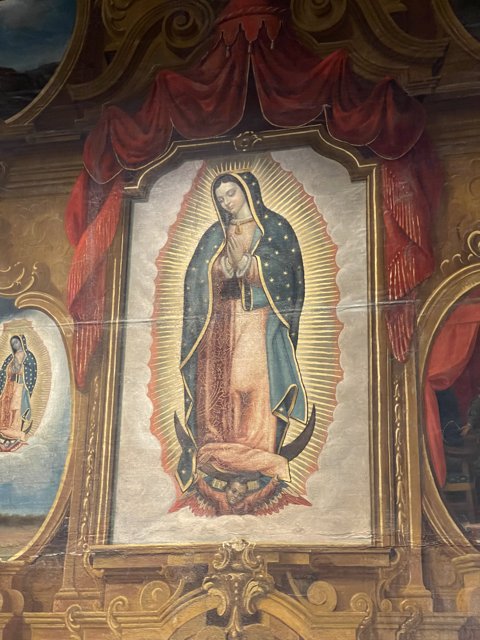 Our Lady of Guadalupe Altar in Santa Fe Church