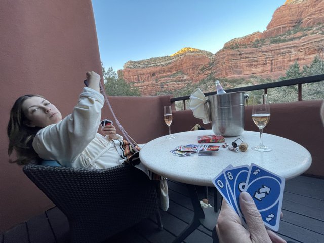 A Game of Cards in Sedona