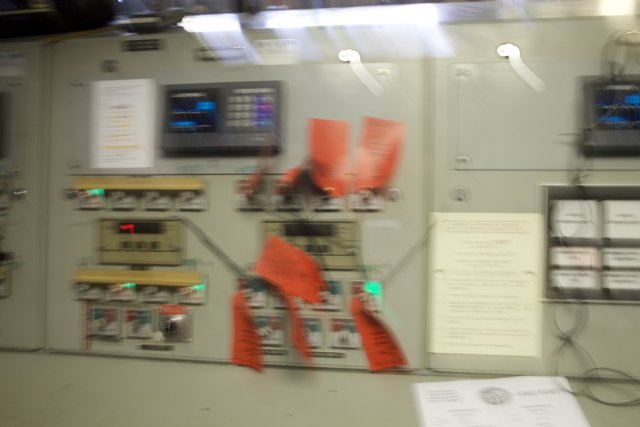 Red-Taped Control Panel