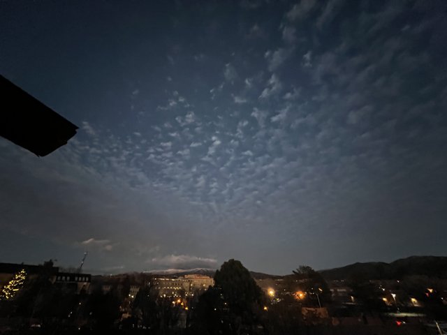 Night Sky Over Santa Fe