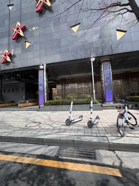 The Starlit Building in Seoul