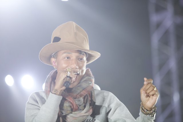 Pharrell Williams Performs at Coachella