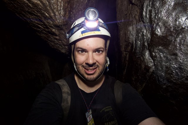 Dave B Explores a Cave