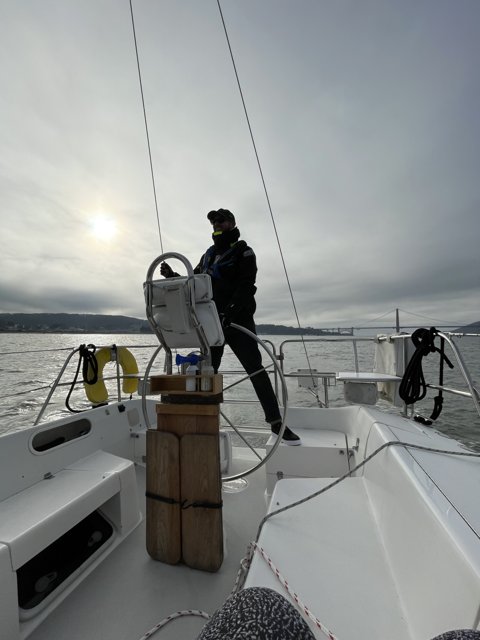 Sailing on the Cloudy California Waters